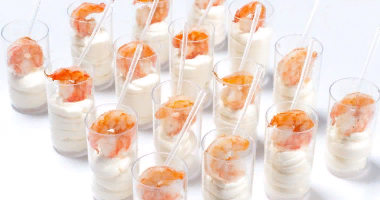 Tiger Shrimin კრემის სოუსით 20 ცალი