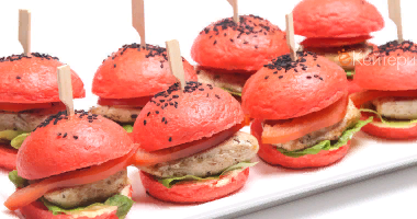 Mini Burger მოსკოვი 10 ცალი