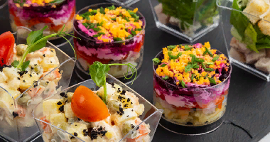 სალათის ნაკრები No4 15 ცალი.