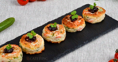 თევზის კოკორიტა და ხახვის ჯემი 10 ცალი.