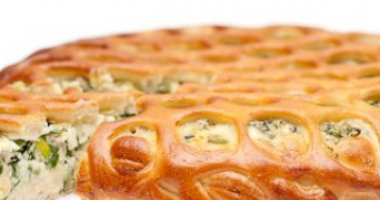 ღვეზელი ხახვით და კვერცხით