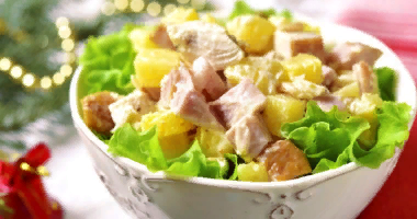 Салат по-гавайски