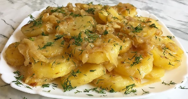 Картопля по домашньому з СИРОМ